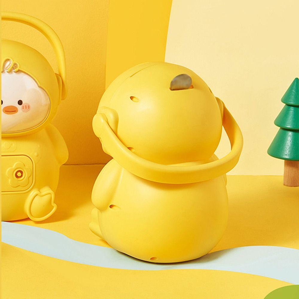 Creative Cute Duck Coin Bank with Key Duck Shaped Key To Unlock Coins Storage Box Save Money Portable Coin Bank Storage Jar