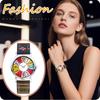 Bohemian Watch with Genuine Leather Antique Analog Waterproof Quartz Cute Fashion Watch for Women Perfect Gift for Day Women's Strap, Design Display,