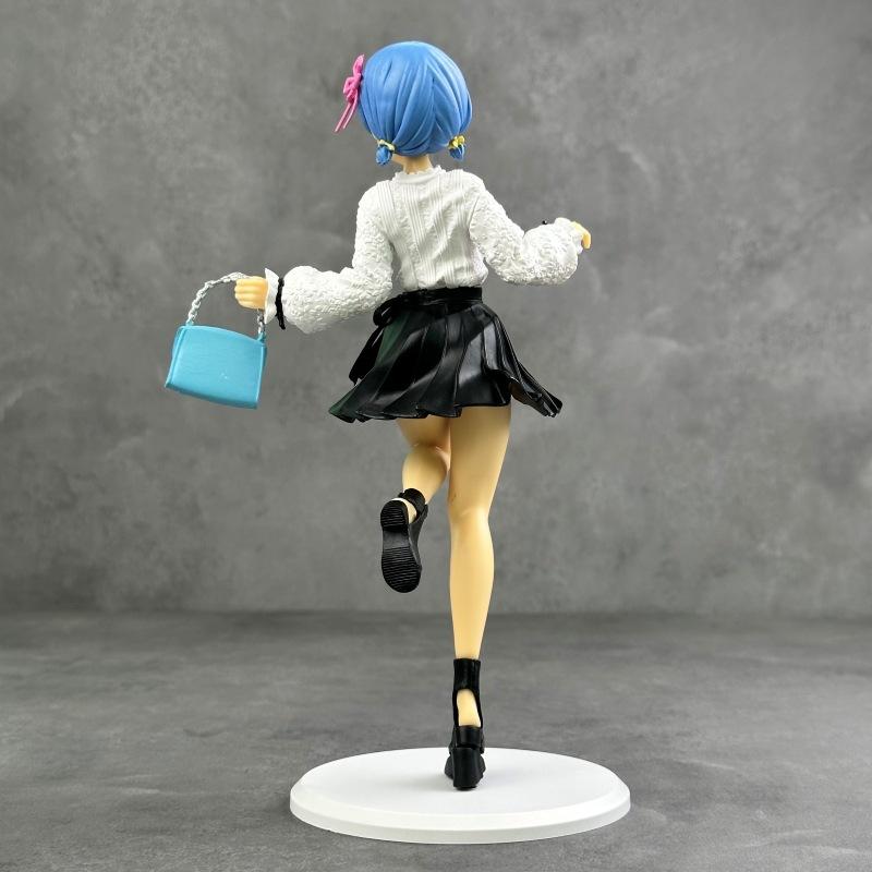 Life in a Different World from Scratch: Rem’s Different Color Standing Two-Dimensional Beautiful Girl Figure Anime Ornament