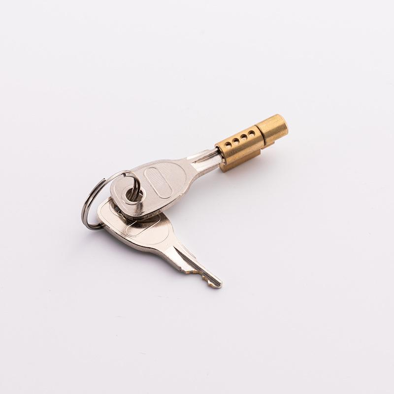 Anti-theft Trailer Coupling Hitch Lock with 2 Keys RV Caravan Coupler Head Security Lock Thread Lock3