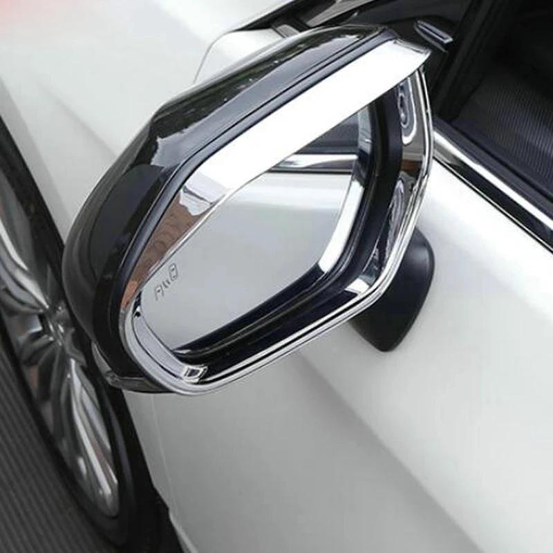 For Toyota Corolla      2024 2025 Rearview Mirror Cover Eyebrow Frame Trims Sticker Car Styling Accessories