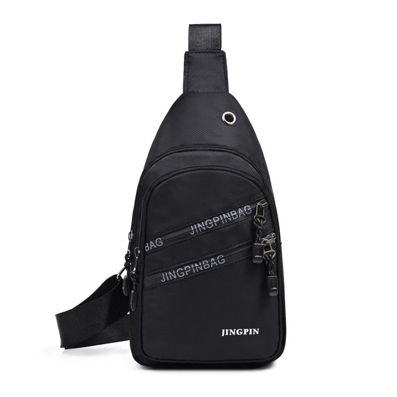 Unisex Chest Bag Simple Storage Bag Lightweight Travel Small Backpack Crossbody Bag Fashion Casual Single Should Bags