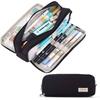 Style Korean Trendy Large Capacity Pencil Case Minimalist Durable Bag Canvas