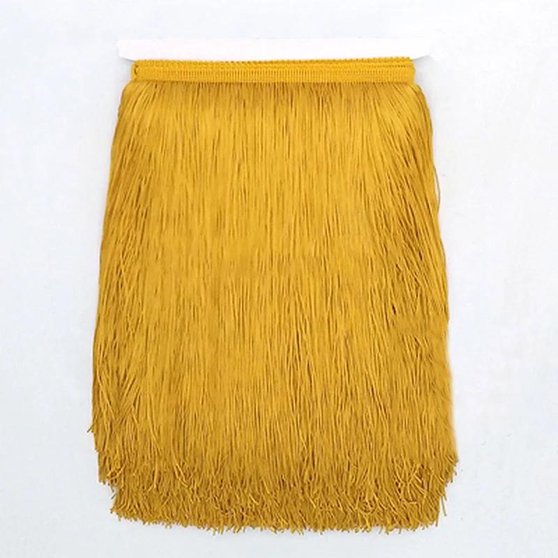1M/10M Lace Trim Tassel Fringe Diy Latin Dress Stage Clothes Accessories Decorative Long Tassels for Curtains Lace Sewing Crafts