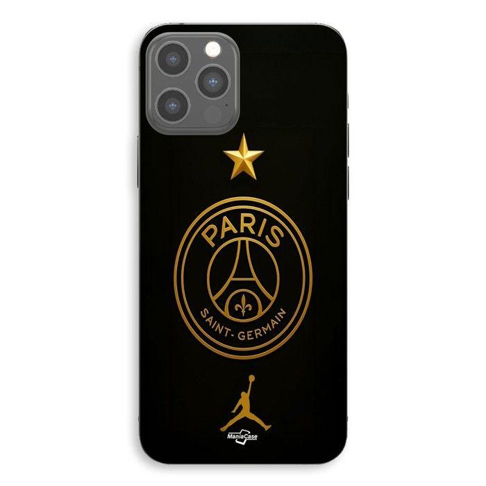 Case For iPhone 16 Pro PSG Logo Jordan Gold Star Champion Maniacase