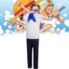 One Piece Cosplay Costume With Polyester Blend For Anime Role Play