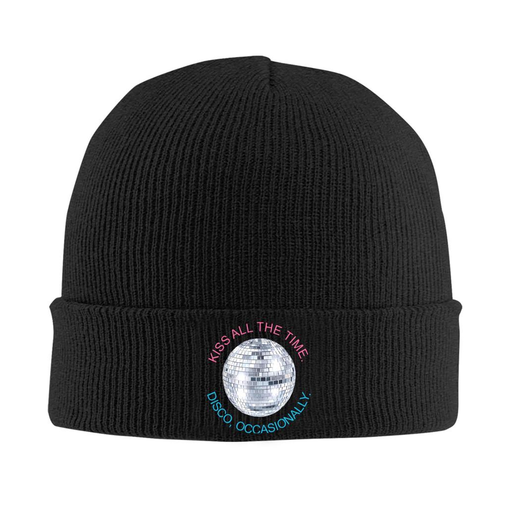 Kiss All The Time Disco Harrys Knitted Hat Beanie Autumn Winter Hat Warm Acrylic  Hip-hop Styles Caps Unisex Women Gifts,