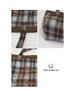 2025 Plaid Casual Commuter Shoulder Bag - Large Capacity Woolen Handbag Tote for Ladies