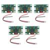 5PCS 5X Dual Channel Sound Operational Preamplifier Board DC12‑30V Power Supply Input NE5532 Amplifier Front Panel