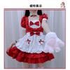 Japanese Sweet Maid Dress Pink Cosplay Costume Halloween Anime Role Play