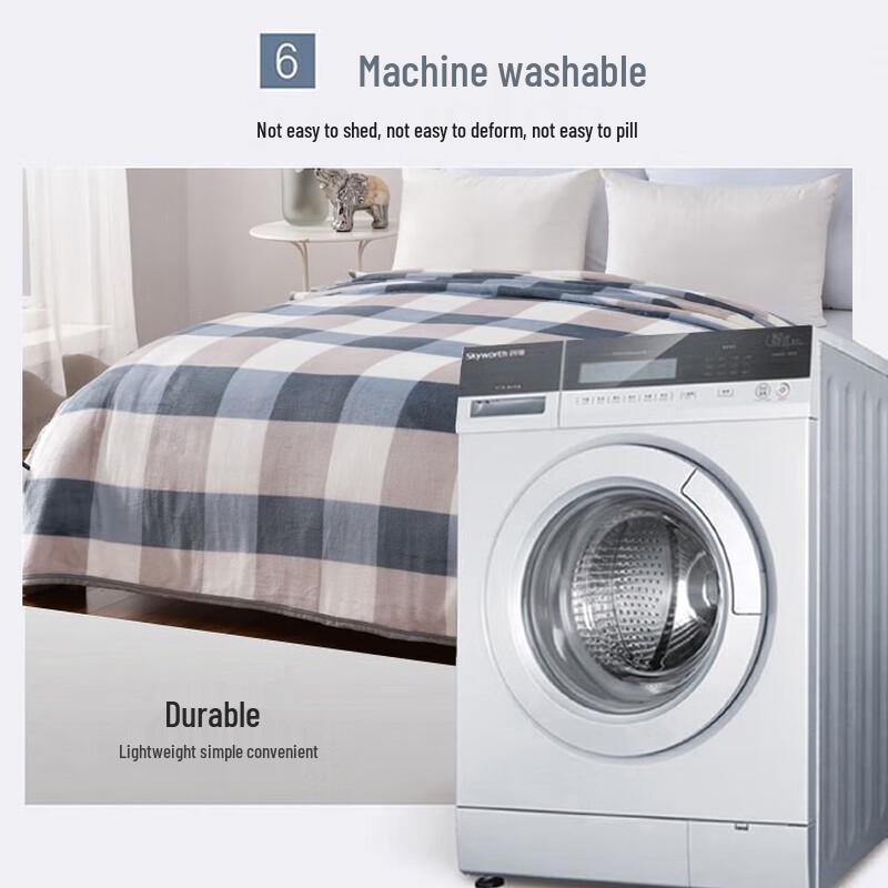 Fang'en Simple Fashion Mink Velvet Blanket