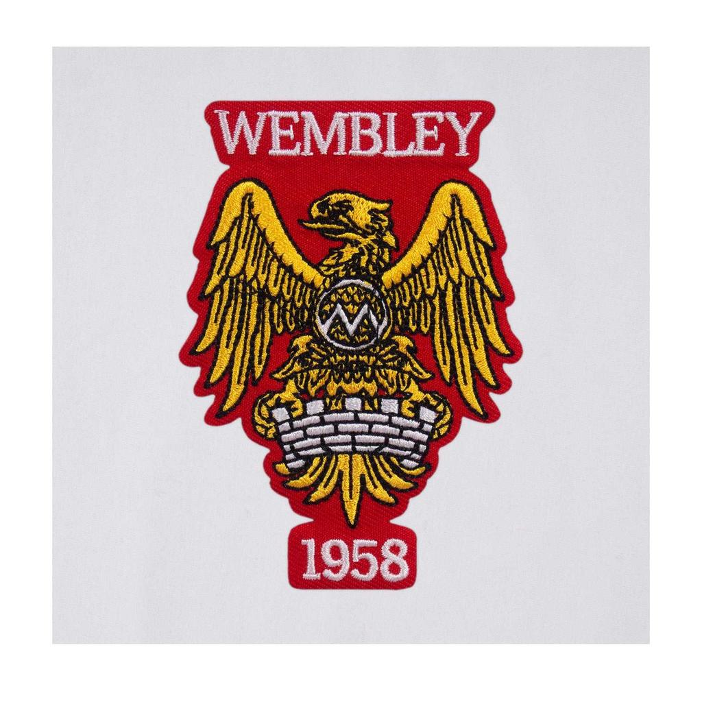 Fan Originals Mens United Wembley 1958 Crest T-Shirt