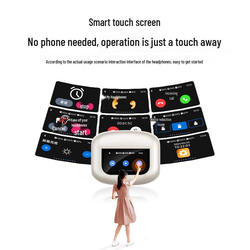 Philips TAT3020 Wireless Noise-Cancelling Earbuds