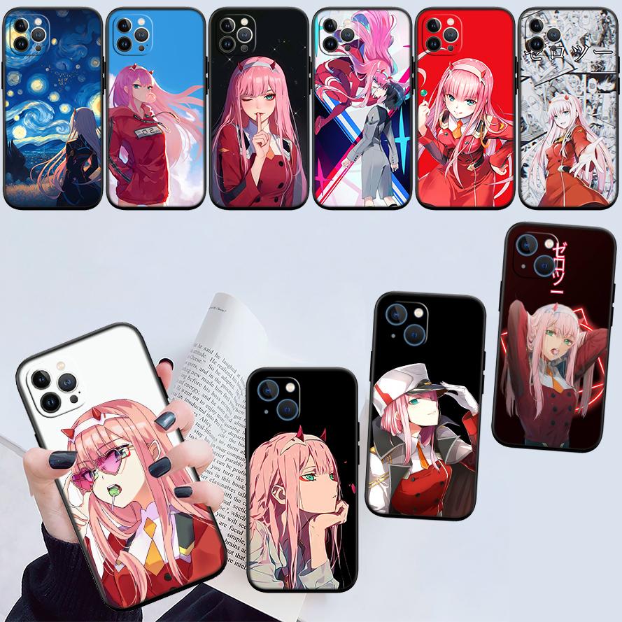 UP50 Zero Two Phone Case for OPPO A40 A60 A80 A15 A16 A16K A12 A17 A17K A54 A54S A53 A53S A55 A56 A57 A98 F23