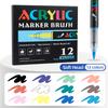 Pennarelli Acrilici a Asciugatura Rapida per Doodle Art, 120 Colori