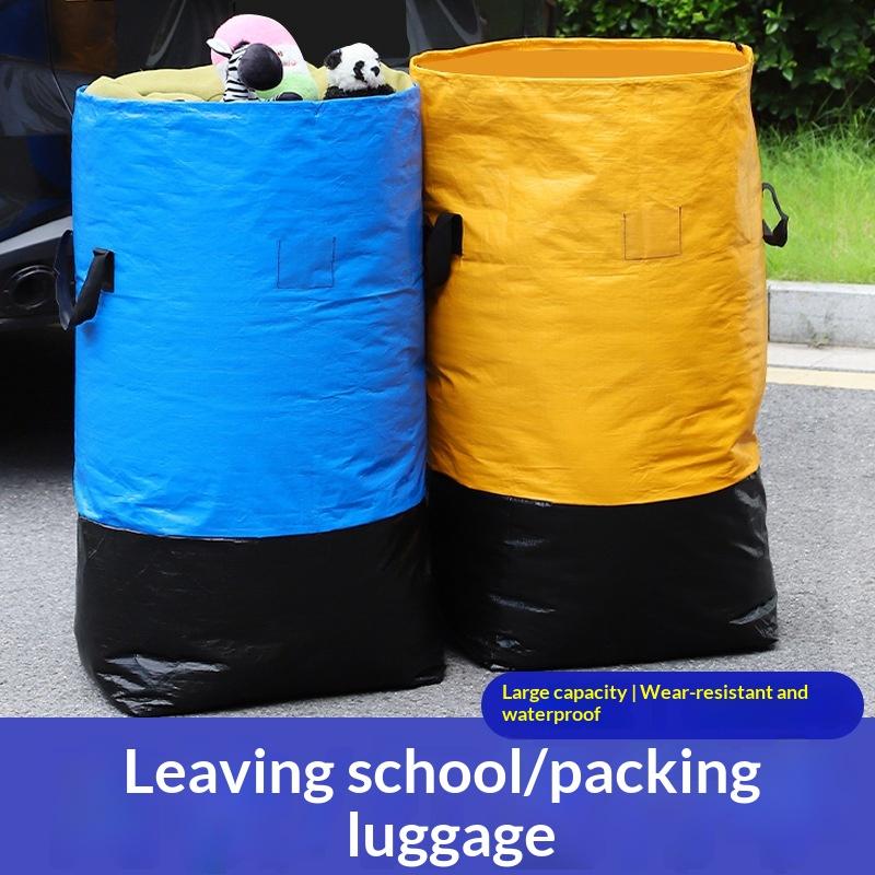 Heavy Duty Waterproof Moving Bags Extra Large Wear Resistant Organizer for Small Business Goods Delivery Transport