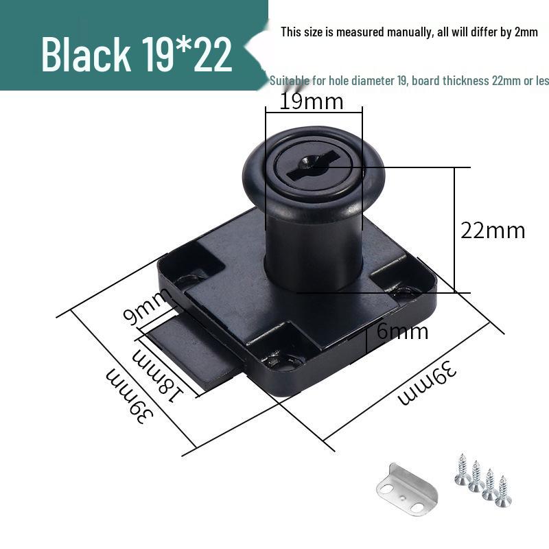 Zinc Alloy Cabinet & Drawer Cam Lock for Double Doors