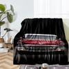 Pontiac Theme Printed Blanket - Perfect for Couch, Bed, Travel & Outdoor Use | Machine Washable, Cozy & Durable.