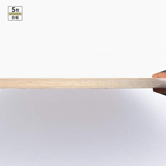 Butterfly Racchetta da Ping Pong TB5 Alpha Offensiva 37001, Edizione per Principianti, Impugnatura Shakehand, Stile, 5 Strati Flare,
