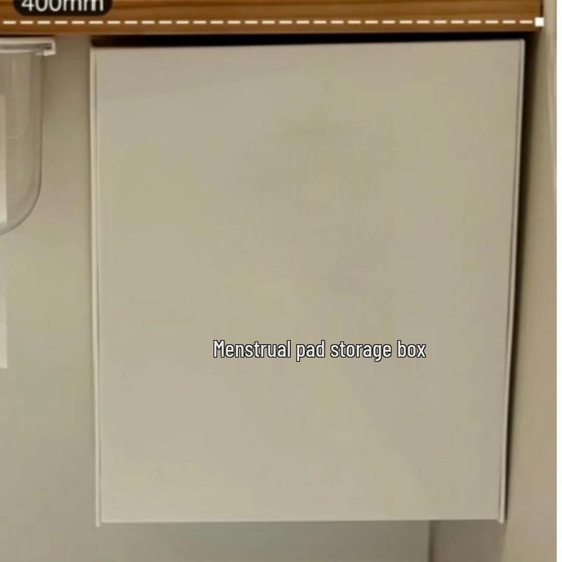 Waterproof Wall-Mounted Transparent Bathroom Tissue Box