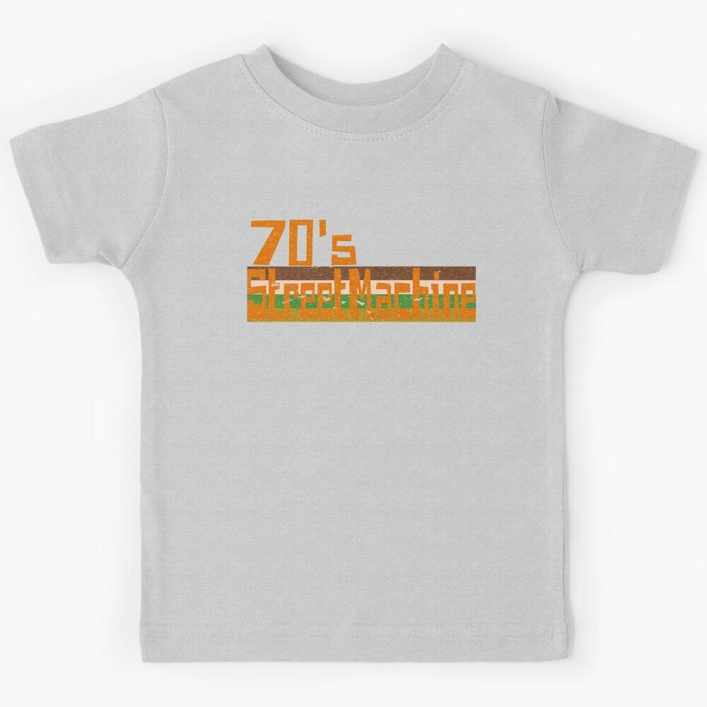 70 s Street Machine Retro Vintage Muscle Car Lovers Kids T-Shirt 160
