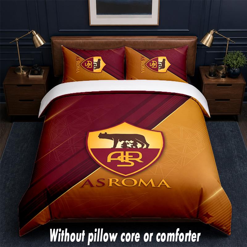 AS Roma Design Bed Bedding Set 1 Duvet Cover + 2 Pillowcases Soft Breathable Household Bed Linens