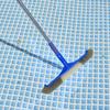 17 Inch Pool Brush Head with Curved Ends Swimming Pool Scrub Brushes for Cleaning Inground Pool Tiles Walls Floor Steps
