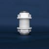 Fit 6.35mm Tube X Male Female Thread 1/2" BSP POM Quick Fitting Connector For Aquarium RO Water Filter Reverse Osmosis System