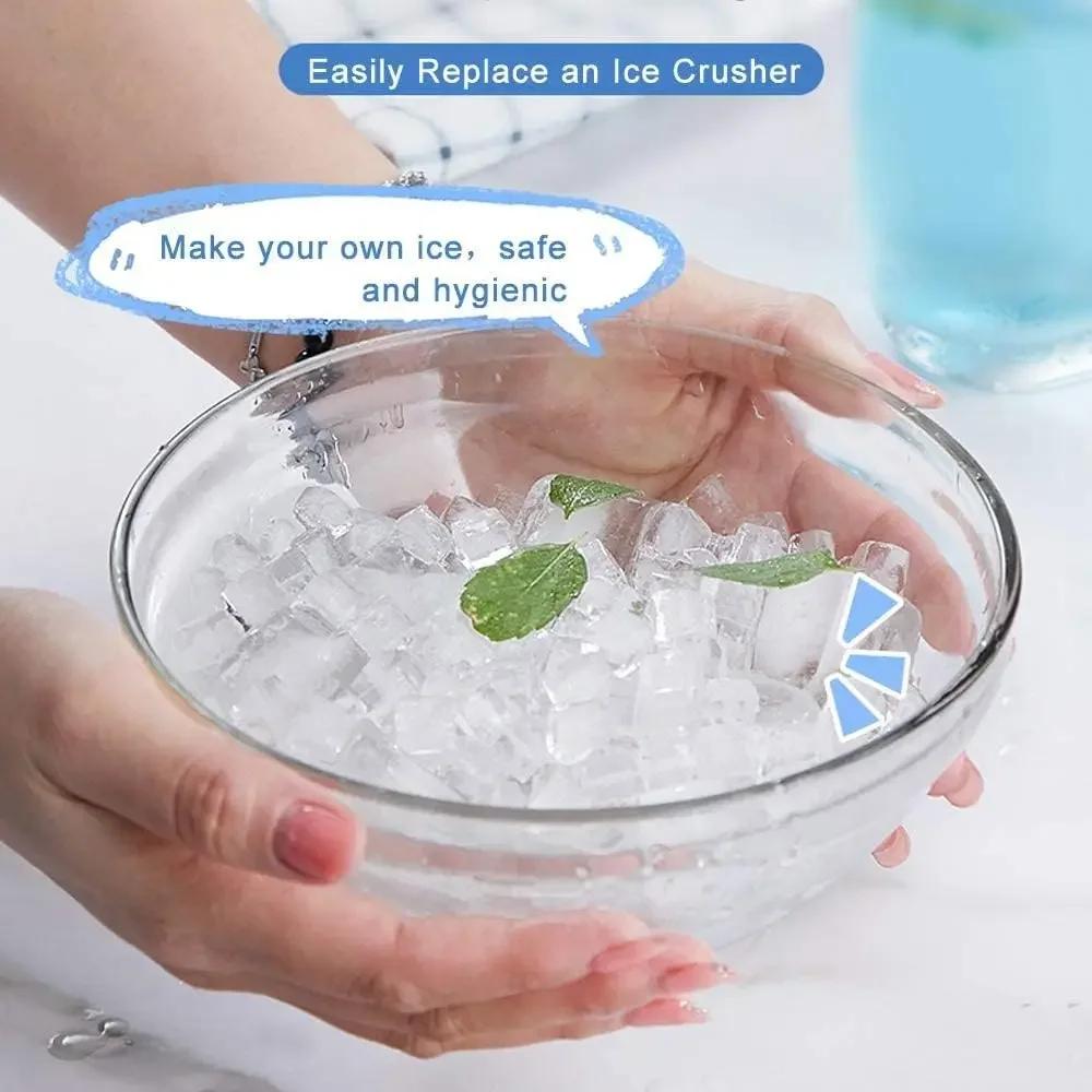 Silicone Mini Ice Cube Trays Small 1cm Stackable Easy Release 160 Crushed Ice Cube Molds Tiny Crushed Ice Cubes Maker Mold