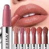 6 Colors Matte Lipstick Waterproof Velvet Nude Lipsticks Stick Smooth Red Brown Lip Pigments Long Lasting Lip Gloss Lips Makeup