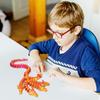 3D Printed Small One-piece Joint Movable Model Toy Ornaments Multi Color