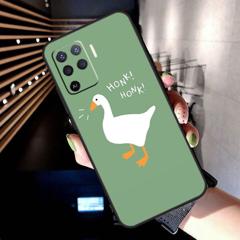 Untitled Goose Game Case For Oppo A78 A98 A18 A38 A58 A60 A80 A40 A77 A57 A17 A74 A54 A94 A96 A76 A16 A15 A5 Pro