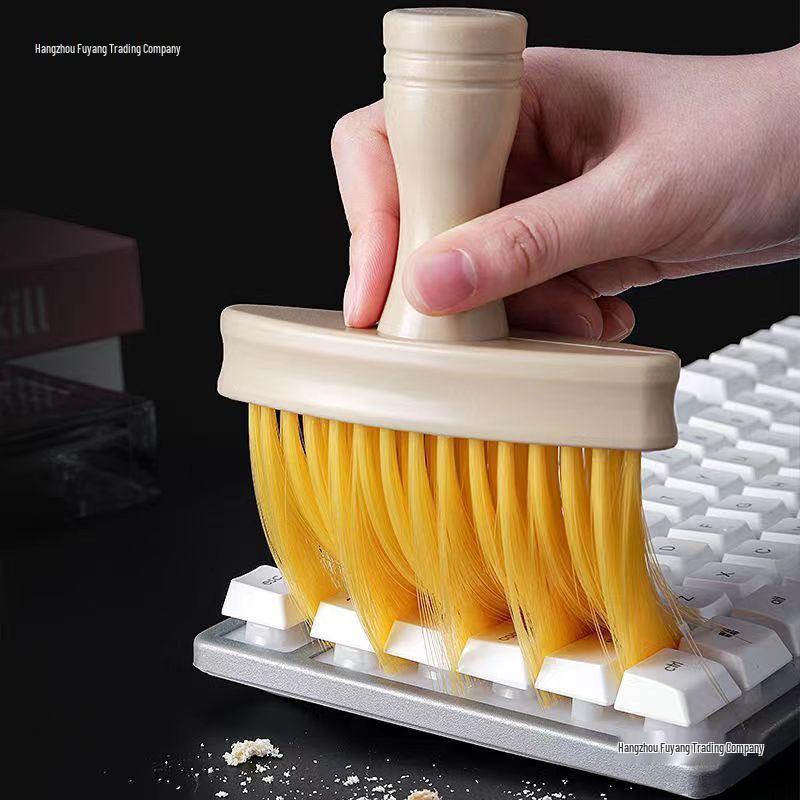 Multifunctional Soft Bristle Keyboard and Crevice Cleaning Brush
