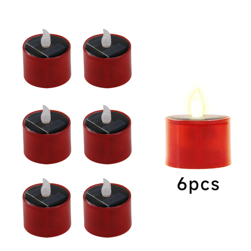 

Homemory Solar Tea Lights Solar LED Flameless Candle Lamp Outdoor Waterproof Dusk to Dawn Lighting for Lantern Garden Decor