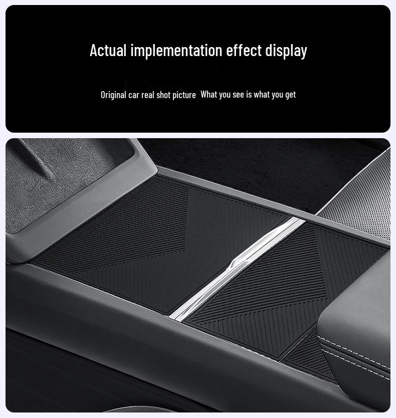Tesla Model 3/Y Central Control Silicone Protective Film & Interior Accessory