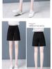 2025 Women's High-Waisted Wide-Leg Capris, Summer Casual Loose Fit Plus Size Shorts for Middle-Aged Moms