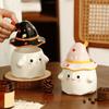 Lovely Ceramic Coffee Mug 350ml Cartoon Halloween Teas Cups Unique Porcelains Lattes Cups Christmas Birthday Gift