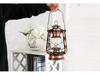 Vintage 25cm Mediterranean Hurricane Kerosene Lamp - Retro Decorative Hanging or Camping Lamp