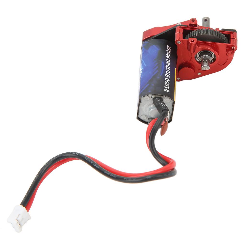 Hobbyfans Transmission Case Gear Box with 66T Brushed Motor Aluminum Alloy RC Parts for Axial SCX24