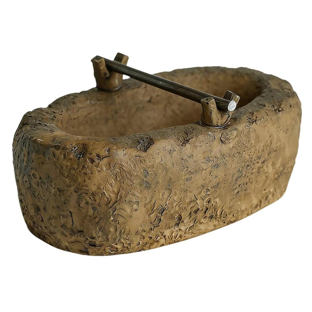 Vintage Incense Holder Resin Incense Burner Sandalwood Censer Mosquito Coil Tray  Office Resin