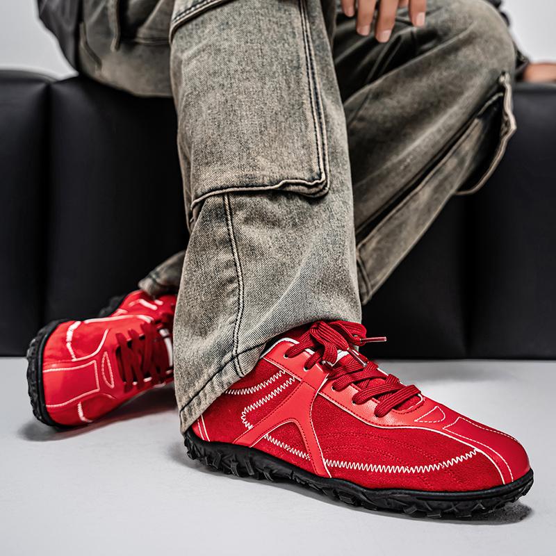 Men's Shoes Lightweight Breathable Lace Up Male Sneakers Comfortable Vulcanized Shoes Casual Walking Shoe for Men Sports Shoes