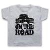 ON THE ROAD UNOFFICIAL CADDILLAC JACK KEROUAC CADDY KIDS CHILDS T-shirt