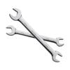 SATA Full Polished Double Open End Wrench