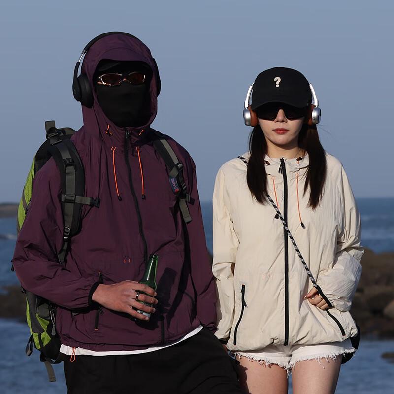 

JOHLIN DREAM UPF50+ Unisex Ice Silk Sun Protection Jacket JXYLFR7052 M