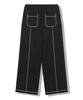 DRIX Overlock Stitch Sweat Wide Pants_Black