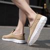 Summer Men Sneakers Hollowed Out Classic Casual Shoes Breathable Mesh Jogging Sports Shoes Lightweight Walking Shoes