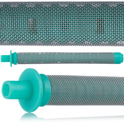 30-Mesh-Fingerfilter, grün für einen Farbspritzer