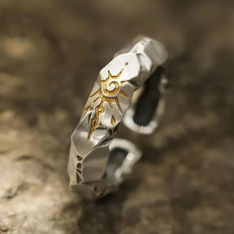 Vintage Flame Fire Stainless Steel Ring for Men Women Punk Gothic Edgy  Rock Hiphop Cosplay Accessories Unisex Gift