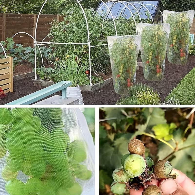 Housse Filet Anti-Insect pour Arbres Fruitiers Conçue Pour Protéger les Plantes des Ravageurs Oiseaux dans le Jardin Convient Pour Fruits Légumes Protection des Cultures
