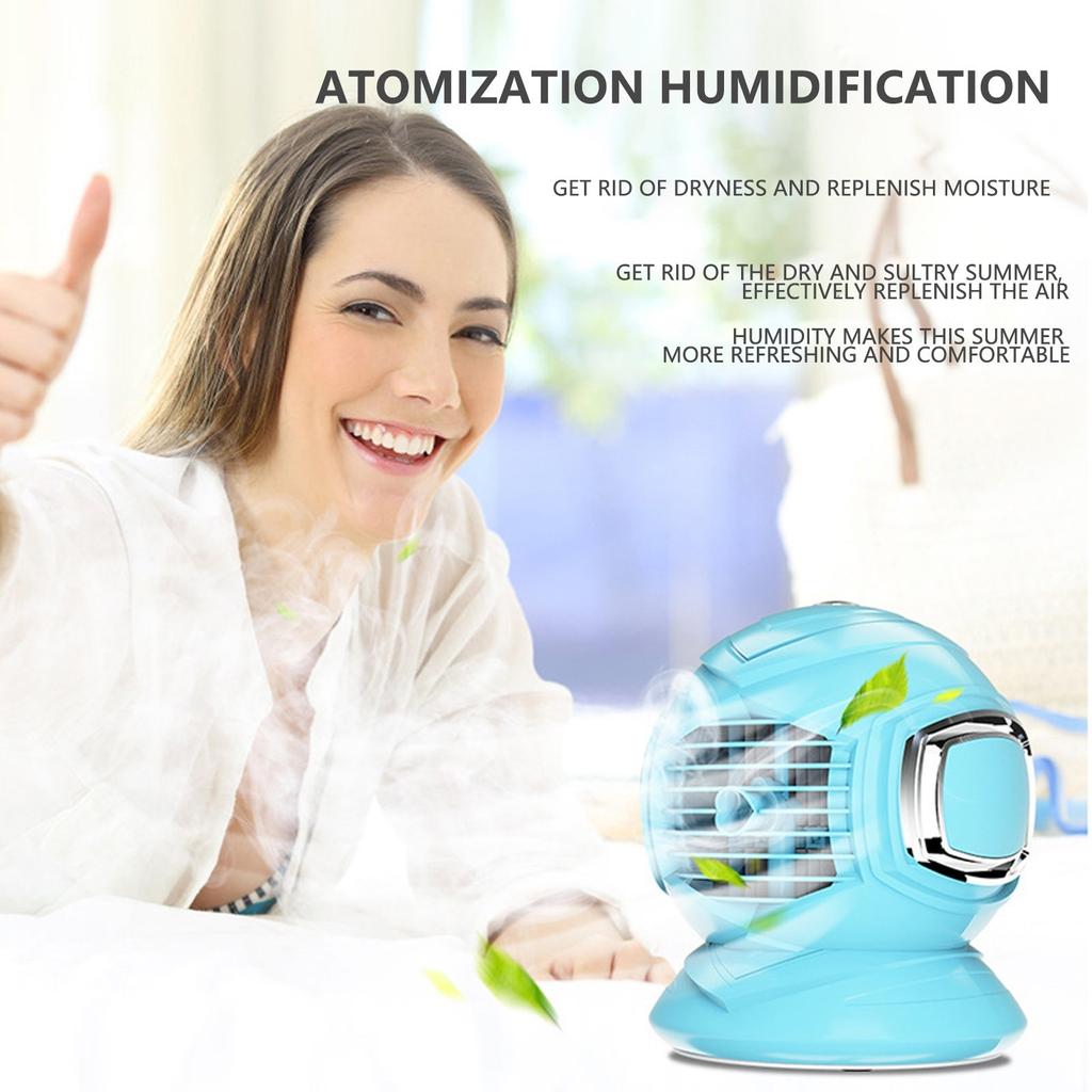ortable Water  Fan  Home  Conditioner USB Charging Cooler Fan